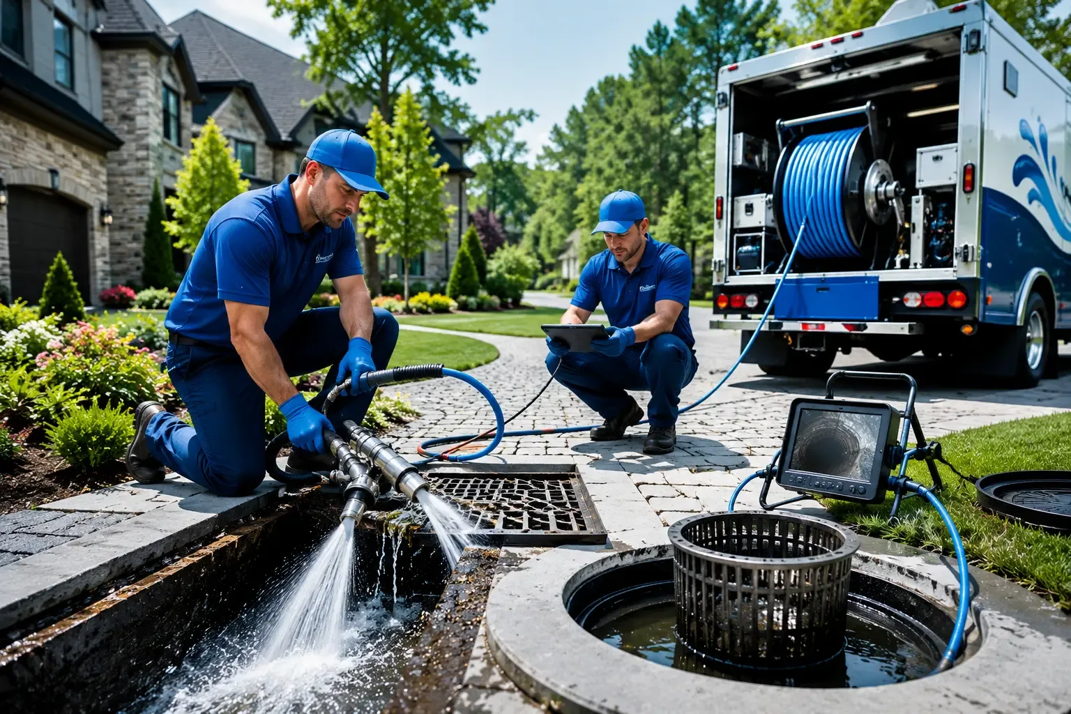 Local outdoor drain cleaning professionals in Sandwich, MA